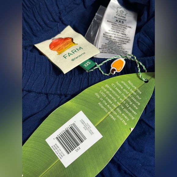 FARM Rio Blue Capris - Picture 3 of 7